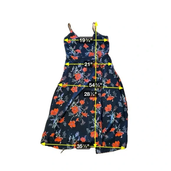 Madewell Cami Wrap Dress in Windblown‎ Poppies - Picture 5 of 8